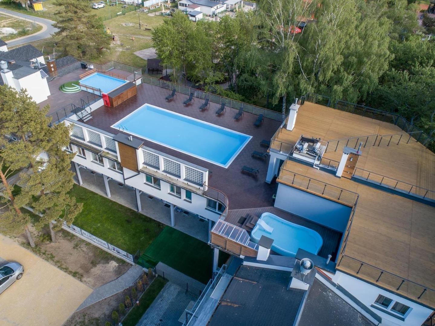 Maly Dabek I Dom Z Dostepem Do Basenu Wewnetrznego, Zewnetrznego, Brodzikow Dla Dzieci, Sali Zabaw Oraz Animacji Villa Poddąbie Kültér fotó